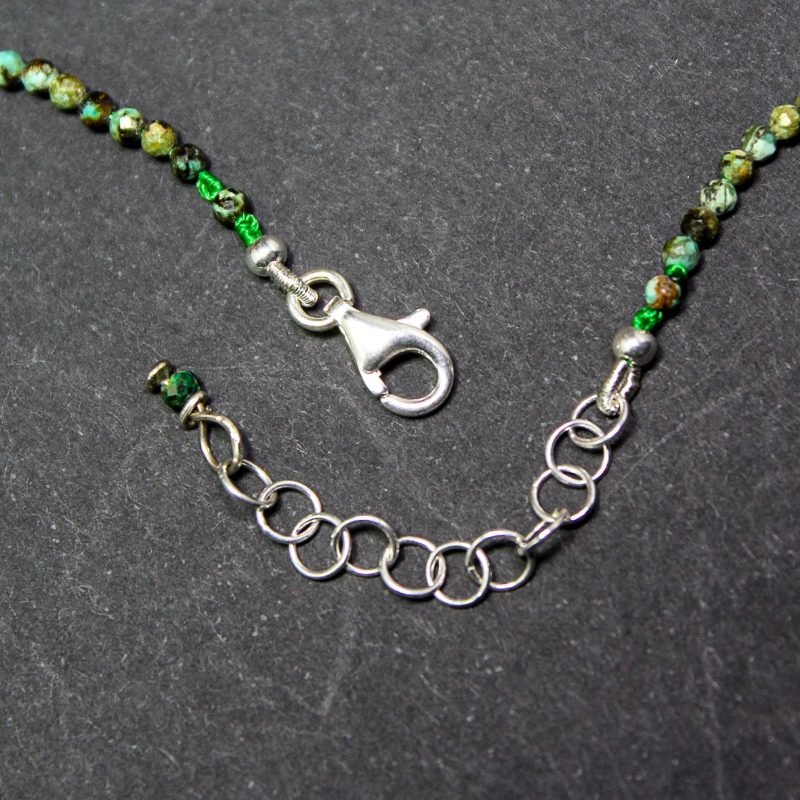 Collar Turquesa Africana 2mm