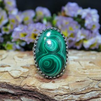 Anillo Malaquita