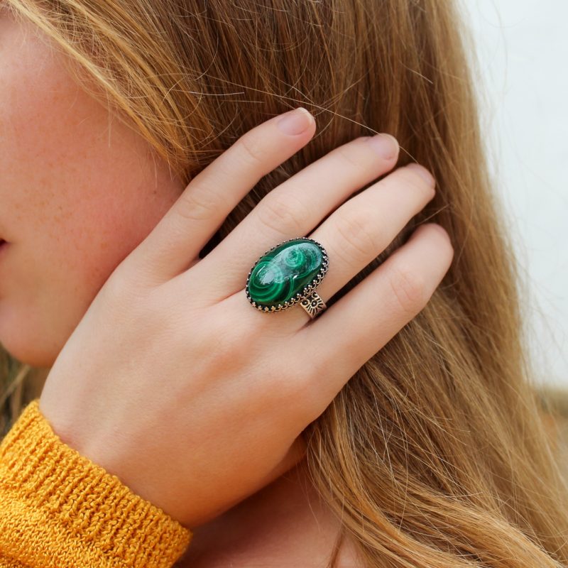 Anillo Malaquita Anillo Malaquita