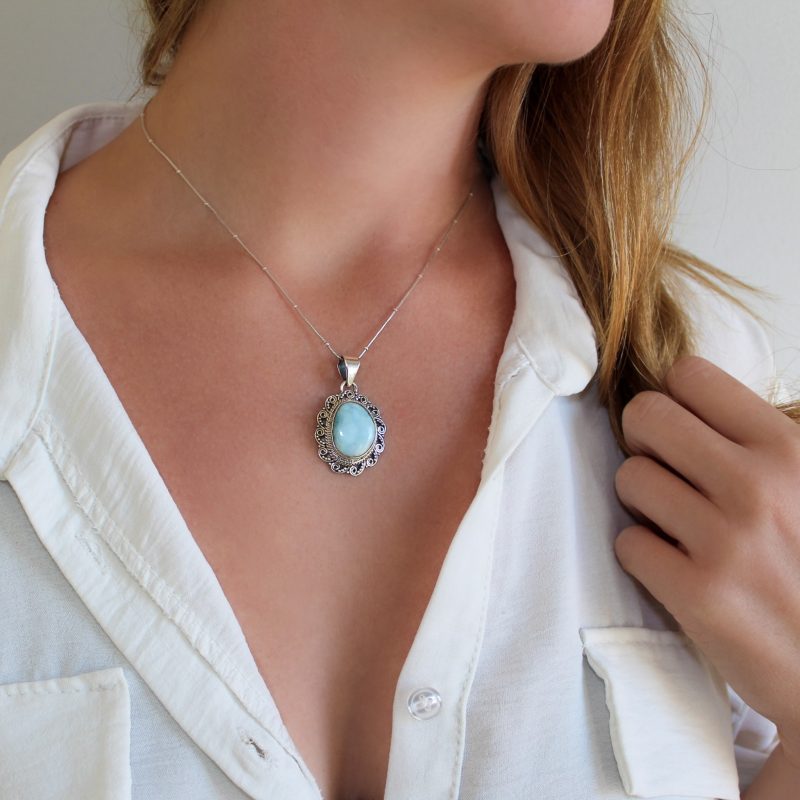 Colgante Larimar Colgante Larimar