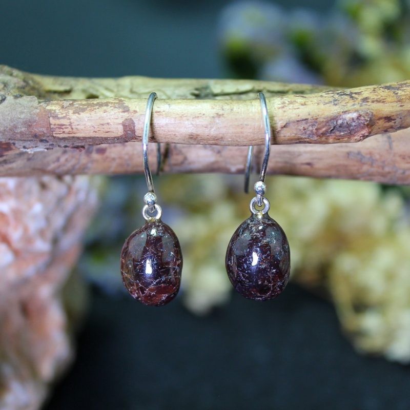 Pendientes Granate Pendientes Granate
