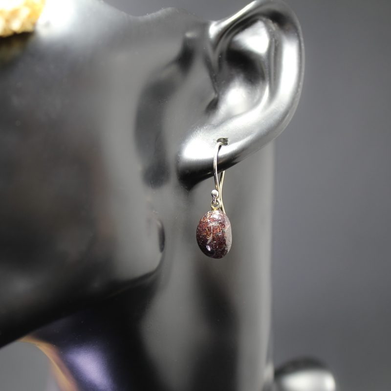 Pendientes Granate Pendientes Granate