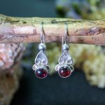 Pendientes Granate