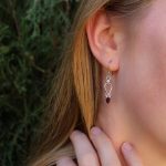 Pendientes Granate