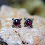 Pendientes Granate