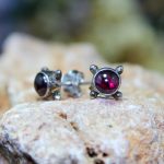 Pendientes Granate