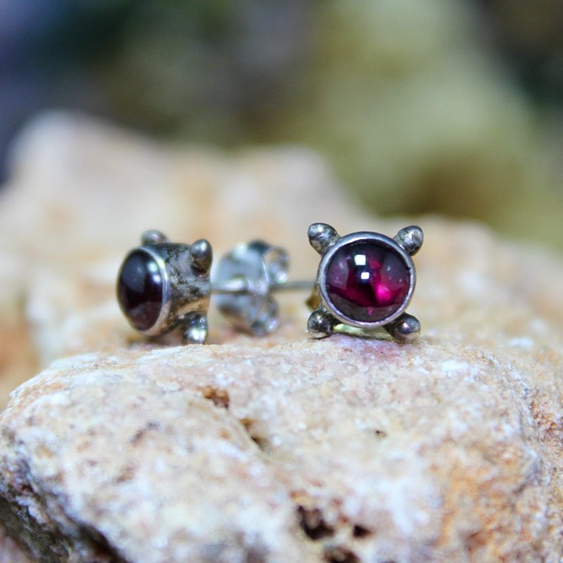 Pendientes Granate Pendientes Granate