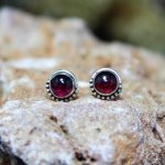 Pendientes Granate