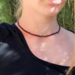 Collar Granate 4mm