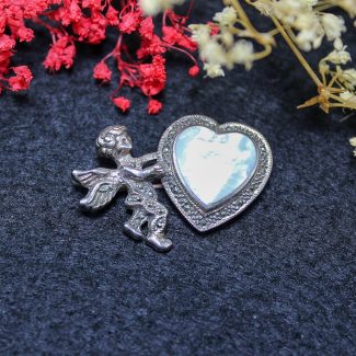 Broche Nácar Ángel