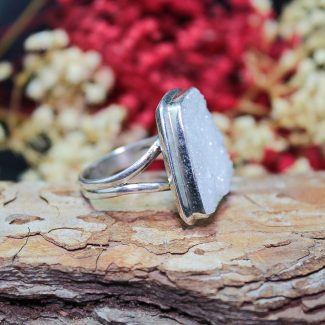 Anillo Cuarzo Drusa