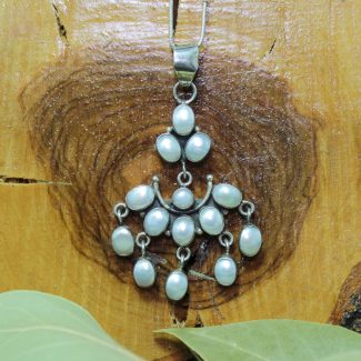 Colgante Perlas
