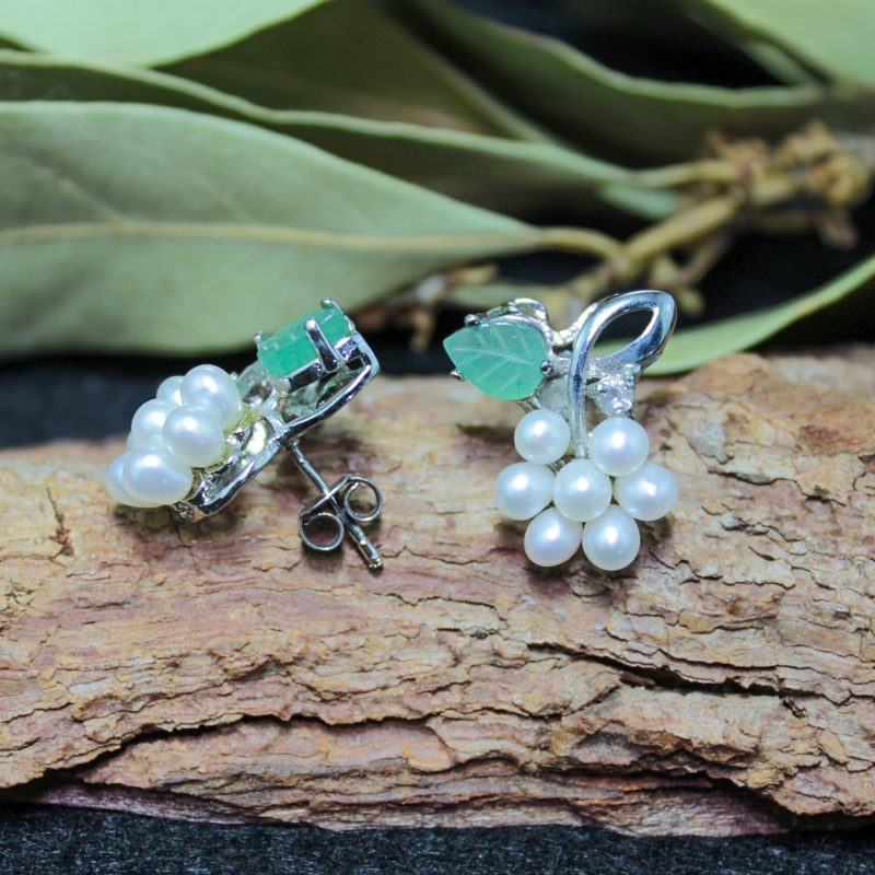 Pendientes Perlas Racimo Pendientes Perlas Racimo