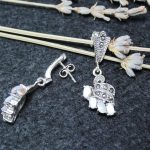 Pendientes Perlas con Marquesitas