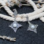 Pendientes Perlas con Marquesitas