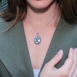 Colgante Perla con Marquesitas
