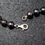 Collar Perlas Negras 10mm