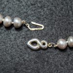 Collar Perlas Grises 9mm