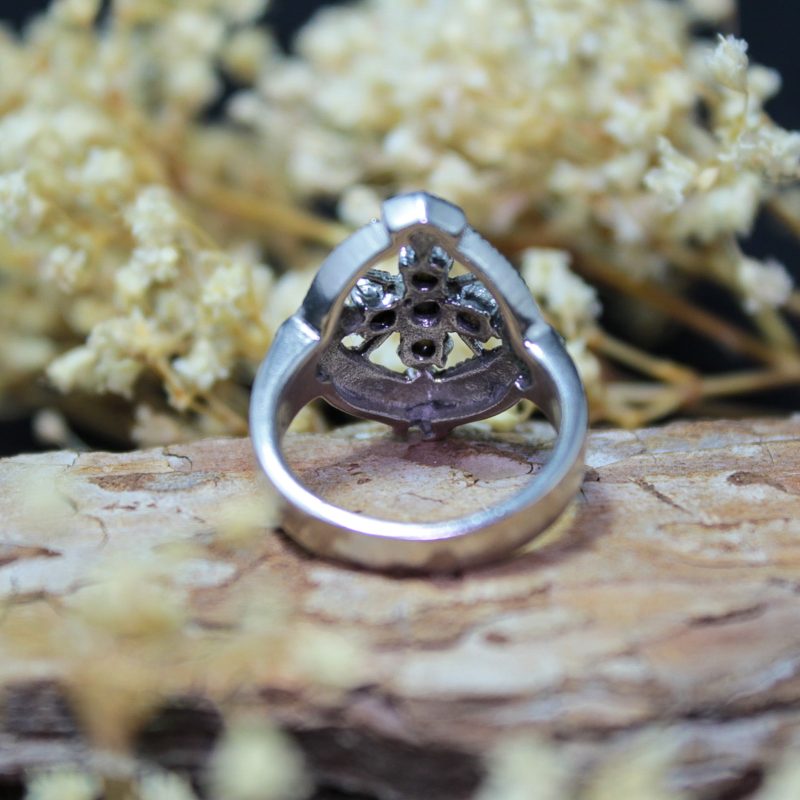 Anillo Perlas y Marquesitas