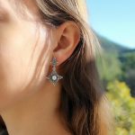 Pendientes Perlas con Marquesitas