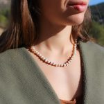 Collar Perlas y Zafiro