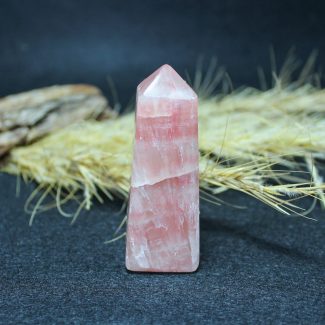 Obelisco Calcita Rosa