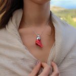 Colgante Coral Natural