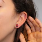 Pendientes Coral
