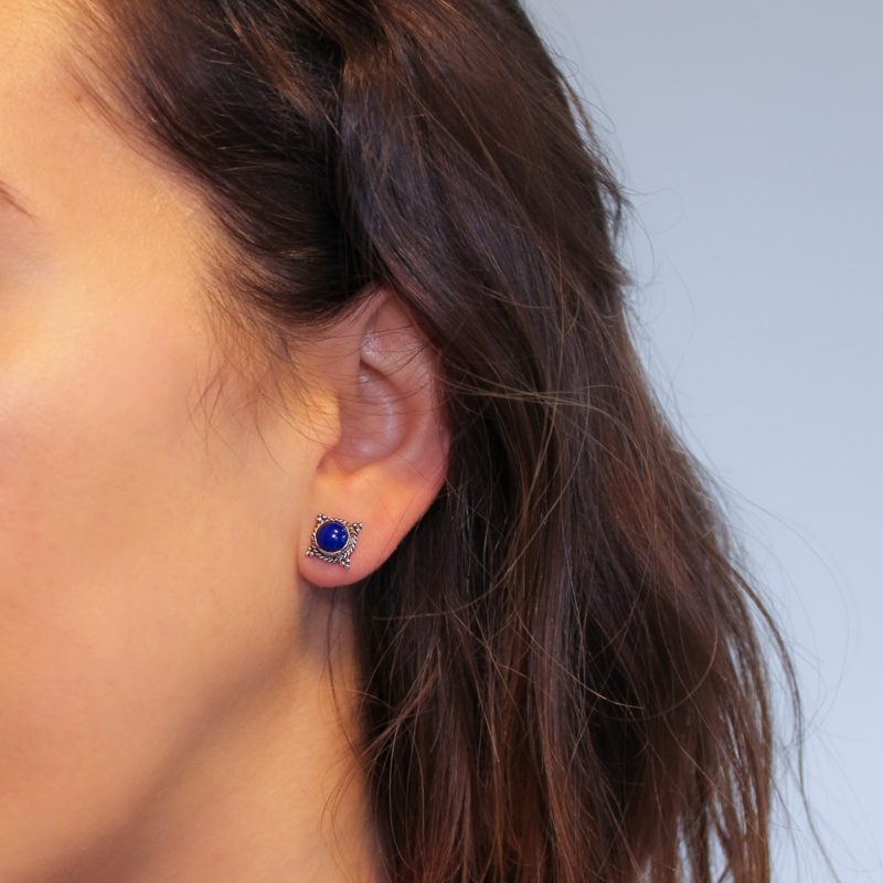 Pendientes Lapislázuli Timón Pendientes Lapislázuli Timón