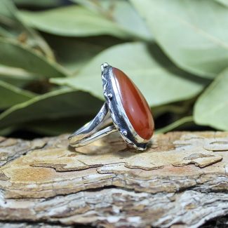 Anillo Carneola