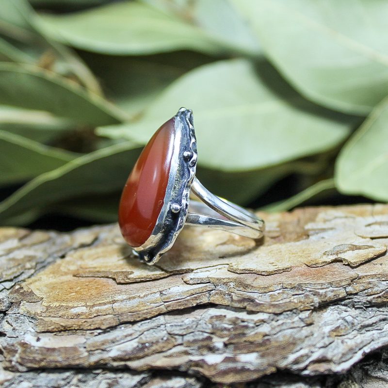 Anillo Carneola