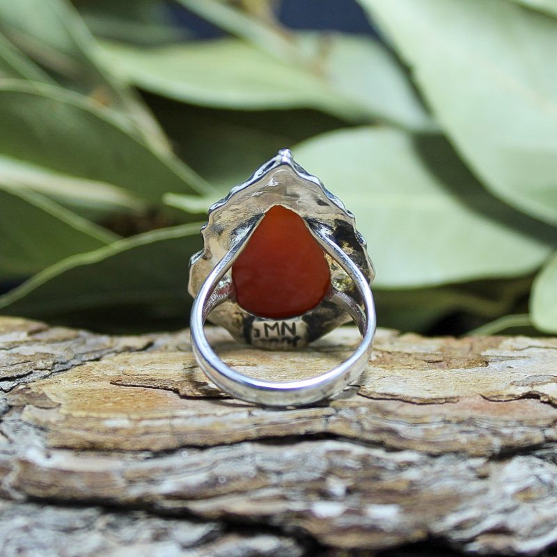 Anillo Carneola