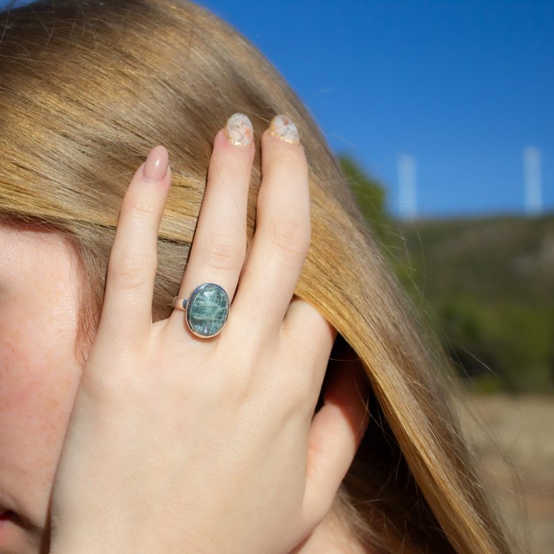 Anillo Cianita Verde Anillo Cianita Verde