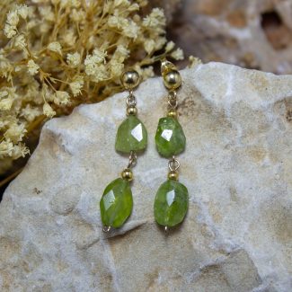 Pendientes Peridoto