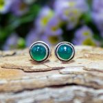 Pendientes Onix Verde