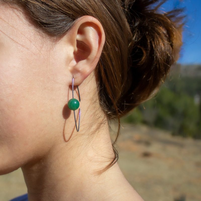 Pendientes Cuarzo Verde Pendientes Cuarzo Verde
