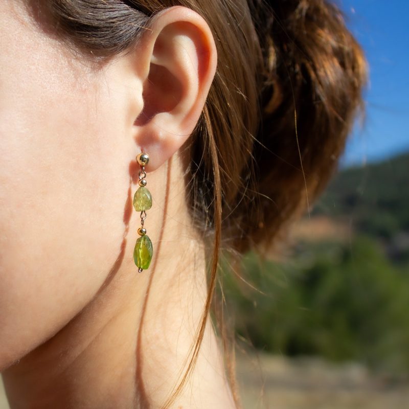 Pendientes Peridoto