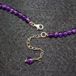 Collar Amatistas 6mm