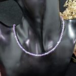 Collar Amatistas 4mm