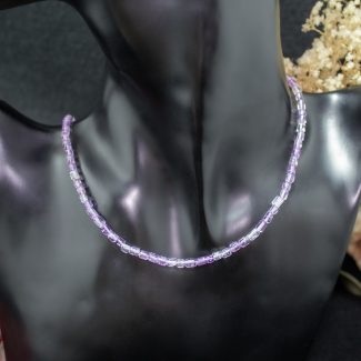Collar Amatistas 4mm