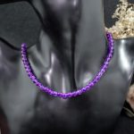 Collar Amatistas 5mm
