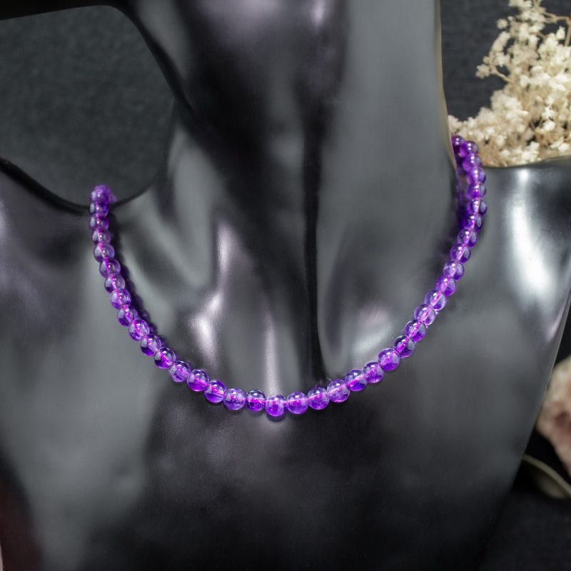 Collar Amatistas 5mm Collar Amatistas 5mm