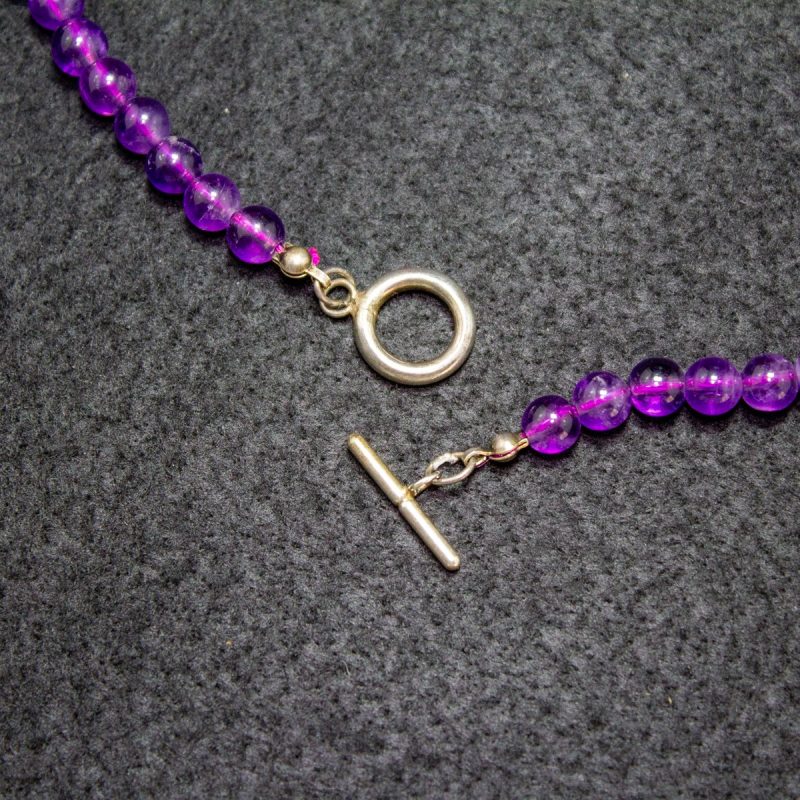 Collar Amatistas 5mm Collar Amatistas 5mm