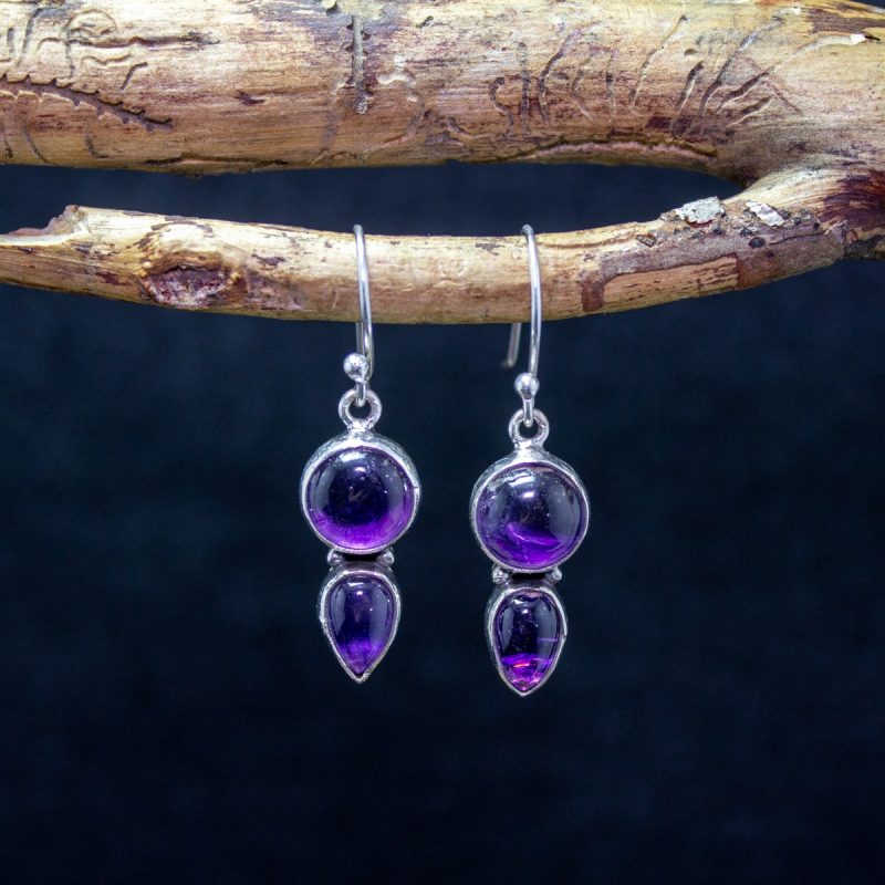 Pendientes Amatista Pendientes Amatista