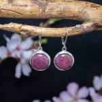 Pendientes Rubí