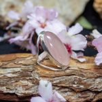 Anillo Cuarzo Rosa