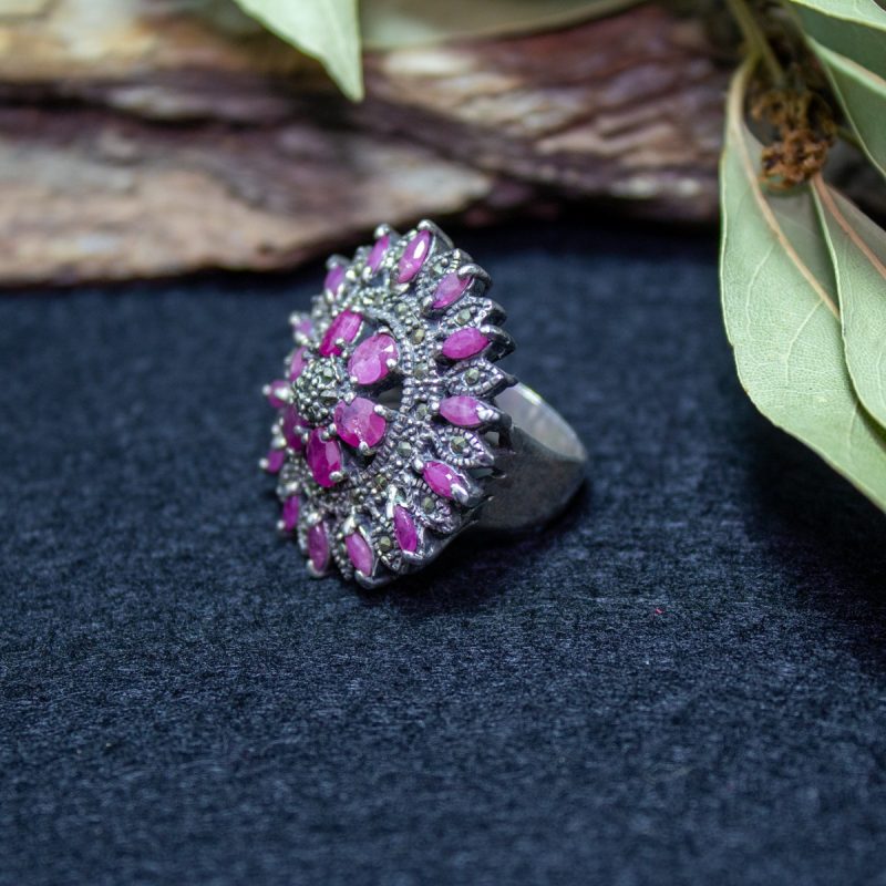 Anillo Rubí y Marquesitas