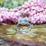 Anillo Aguamarina Corazón