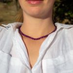 Collar Amatistas 6mm