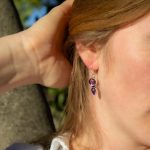 Pendientes Amatista